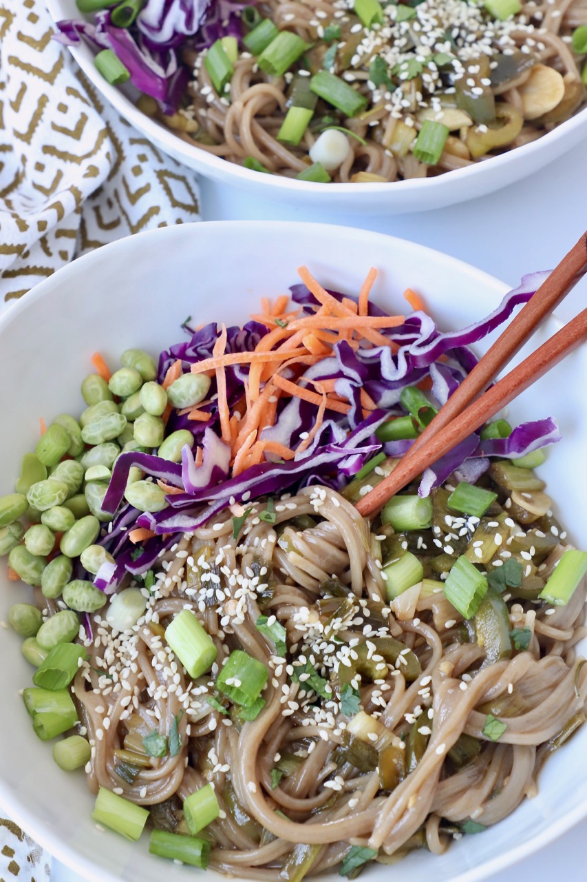 Sesame Soba Noodles Bowl Bowls Are The New Plates