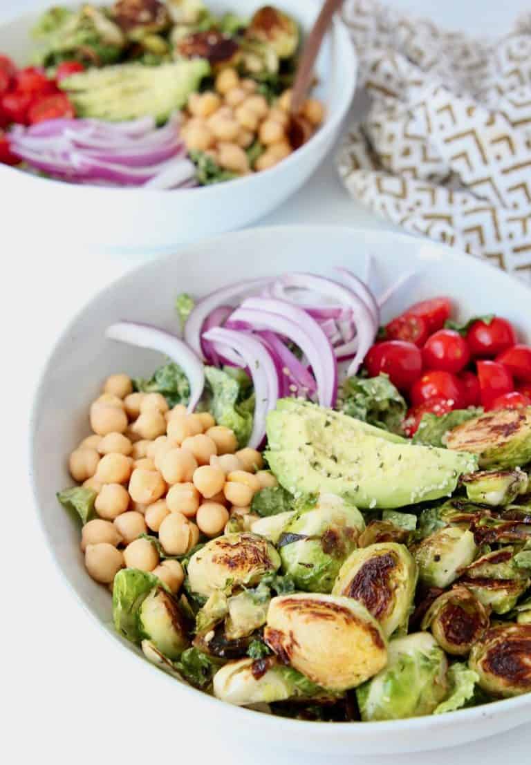 Vegan Cobb Salad with Ranch Dressing - Bowls Are The New Plates