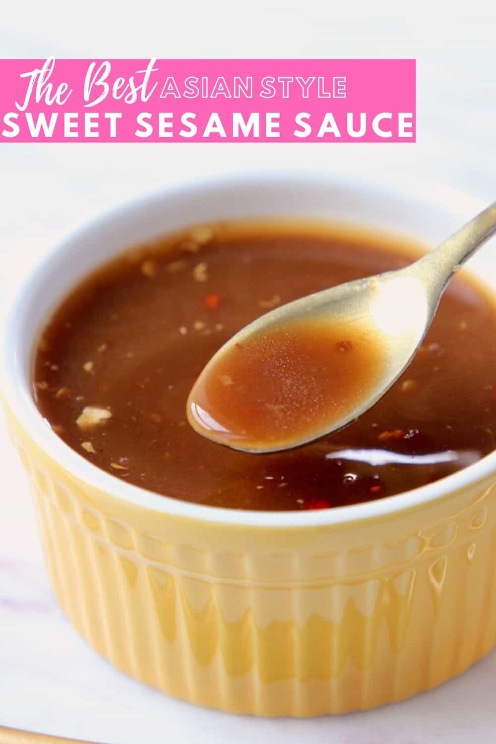 Sweet Sesame Sauce 1 
