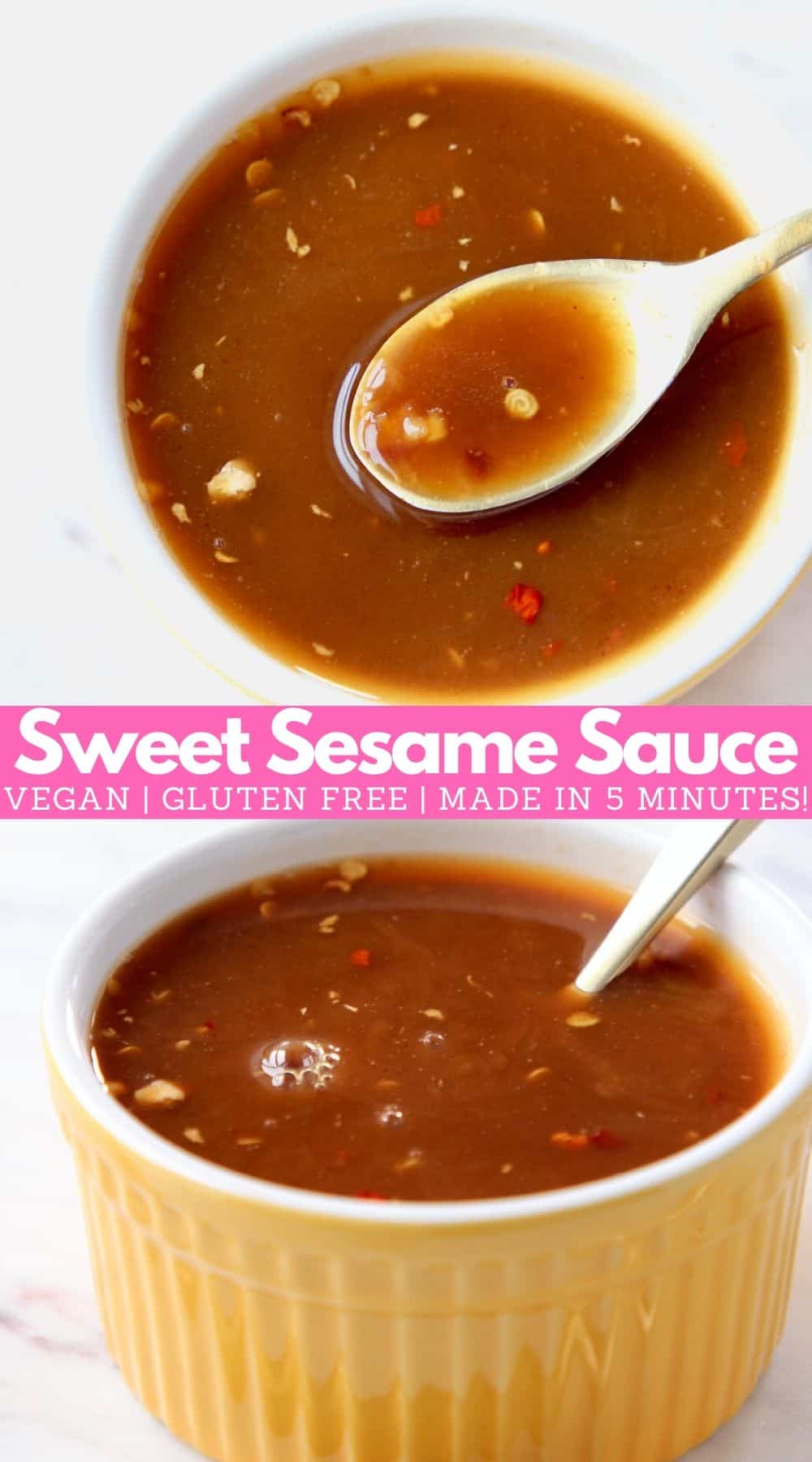 Sweet Sesame Sauce 6 