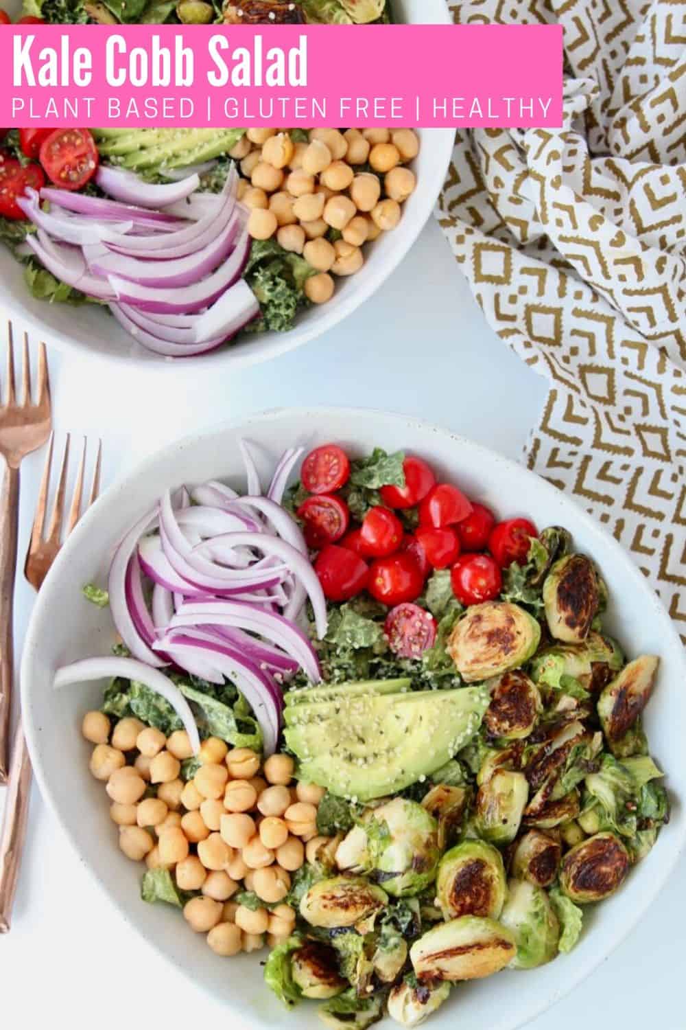 Vegan Cobb Salad with Ranch Dressing - Bowls Are The New Plates