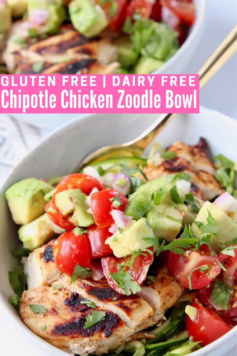 Chipotle Chicken Bowl With Avocado Salsa Bowls Are The New Plates