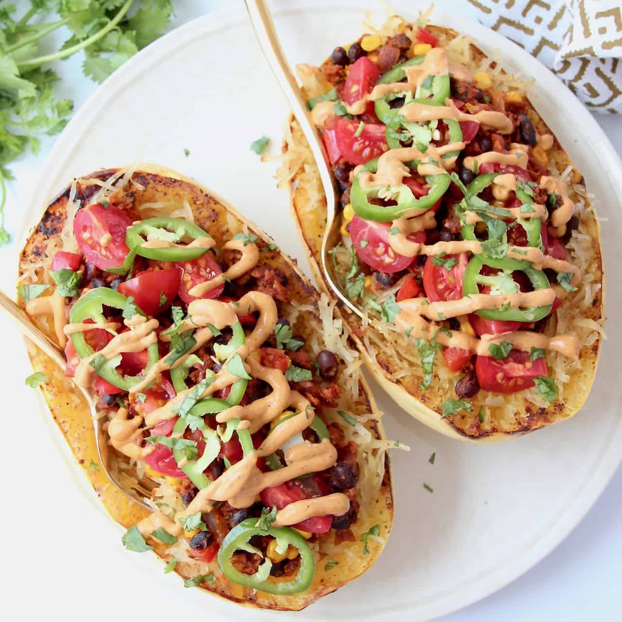 Chili Cheese Burrito Spaghetti Squash Bowls (Instant Pot) - The Foodie and  The Fix