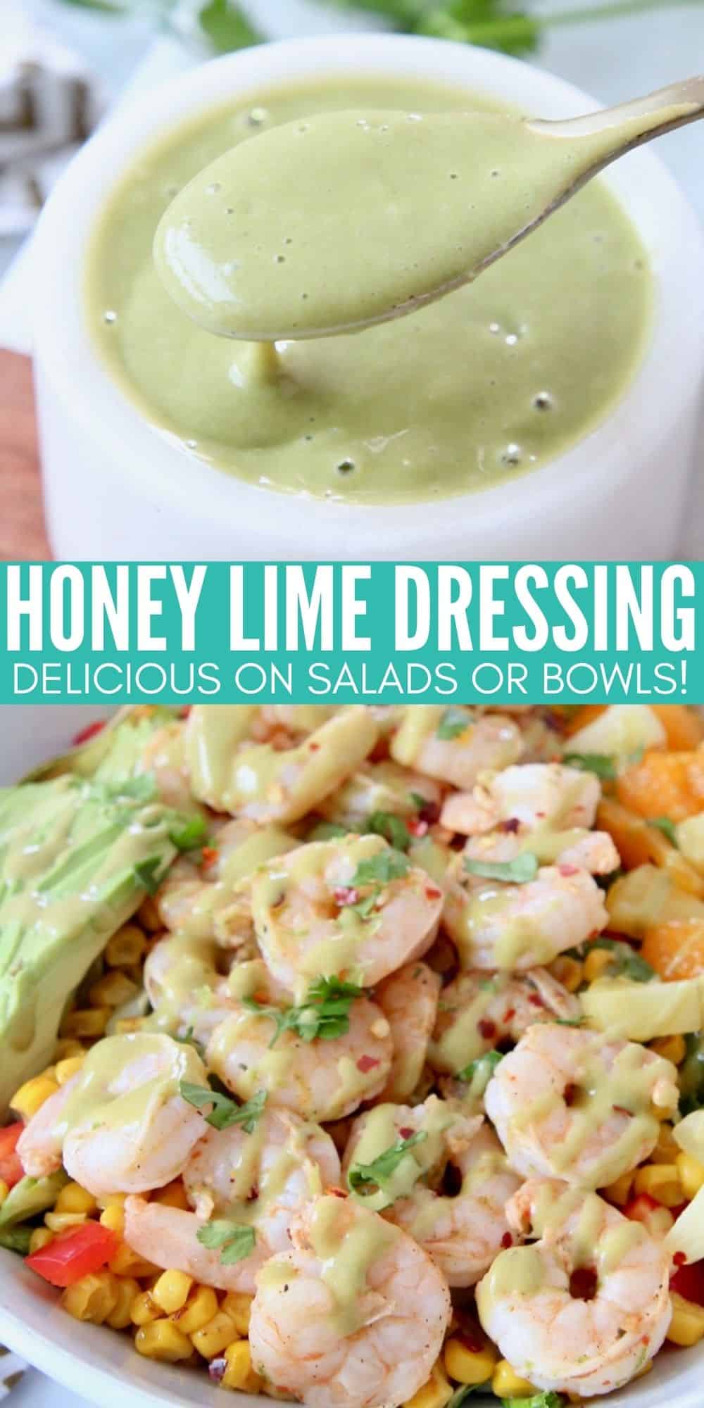 Honey Lime Dressing Recipe - Bowls Are The New Plates