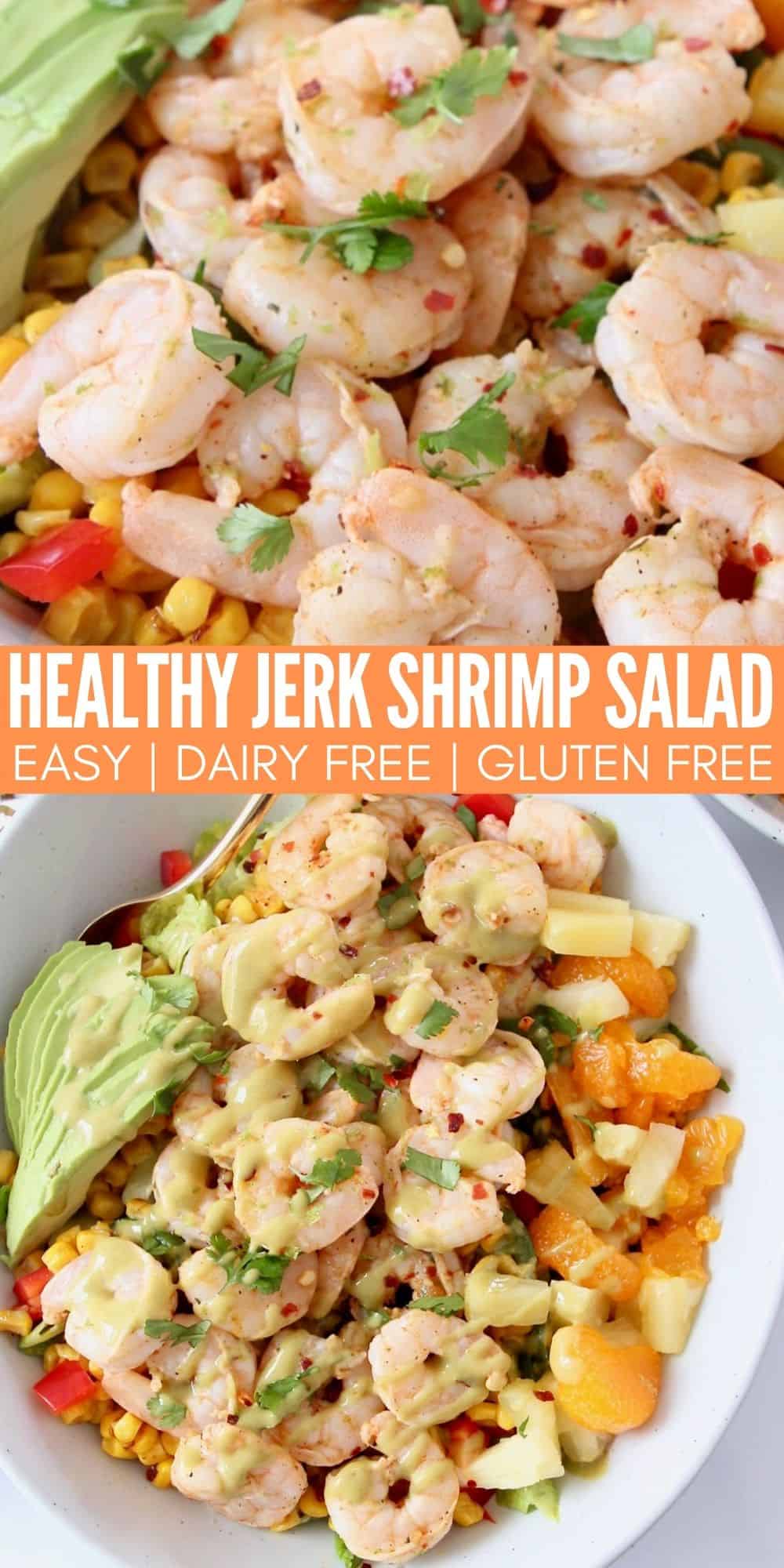 Jerk Shrimp Caribbean Salad - Bowls Are The New Plates