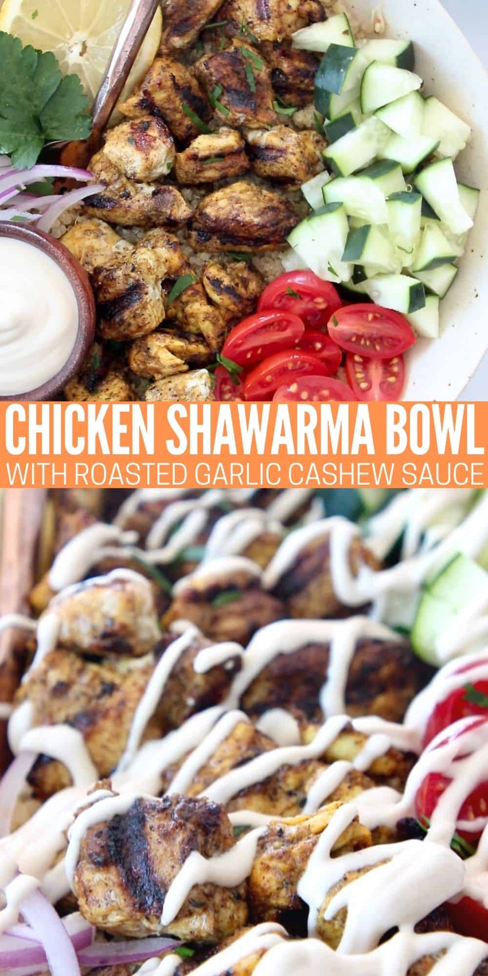 Healthy Chicken Shawarma Bowl Recipe - Bowls Are The New Plates