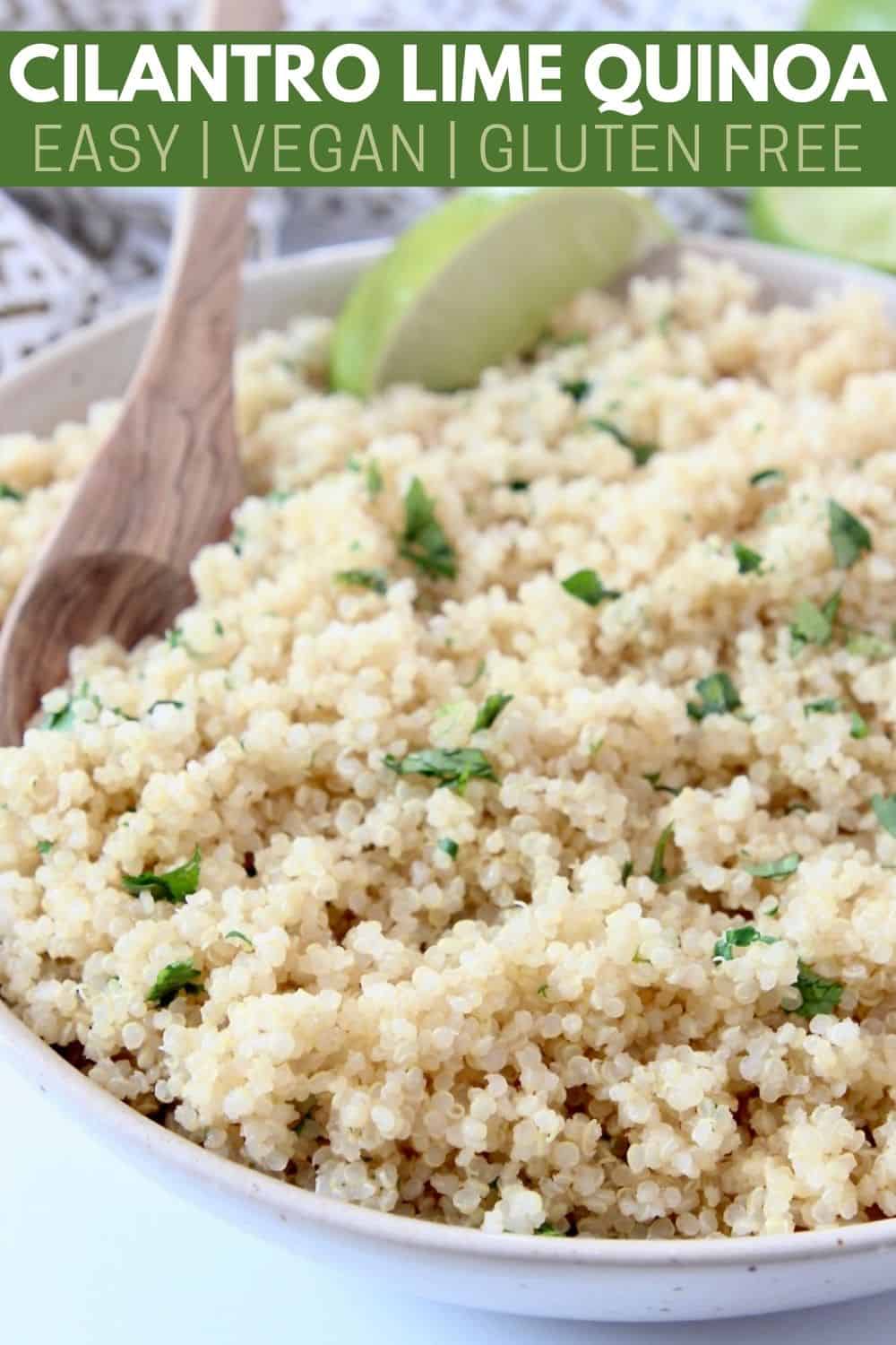 Easy Cilantro Lime Quinoa Recipe - Bowls Are The New Plates