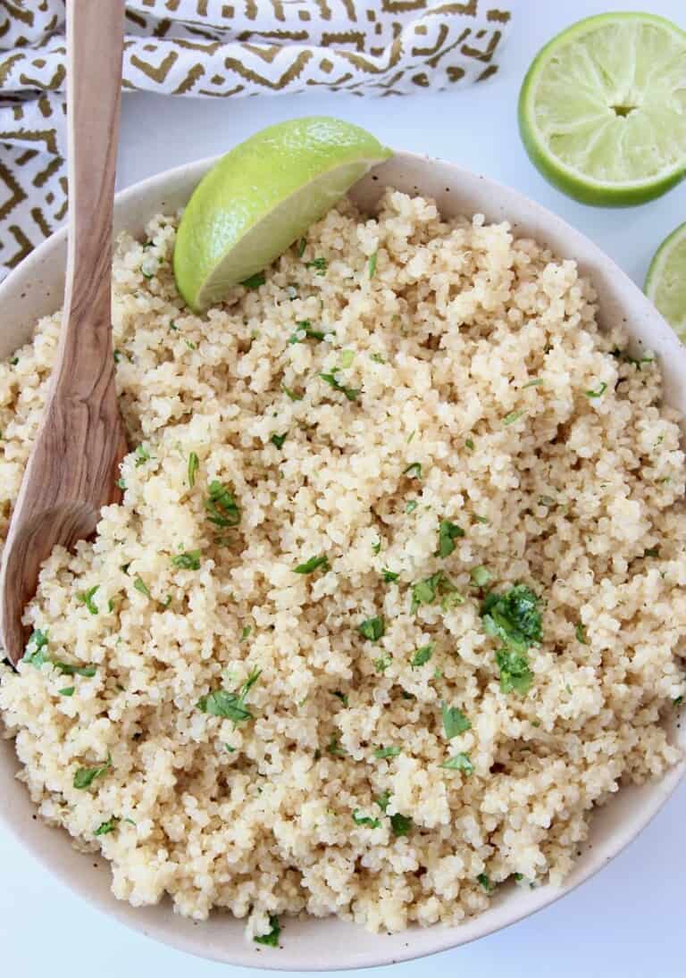 Easy Cilantro Lime Quinoa Recipe - Bowls Are The New Plates