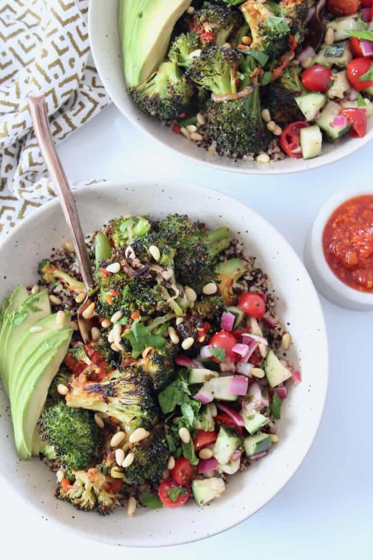Harissa Broccoli Bowl Recipe - Bowls Are The New Plates
