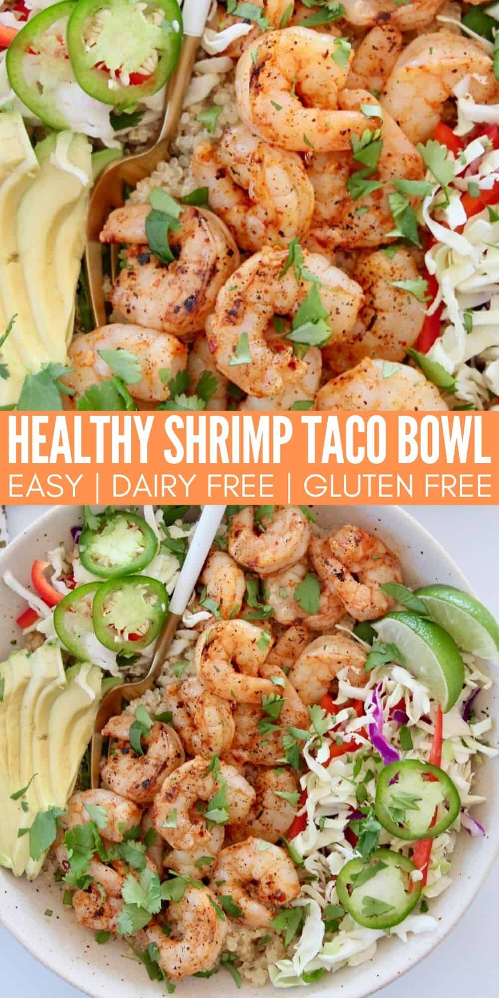 Shrimp Taco Bowl with Chipotle Sauce - Bowls Are The New Plates