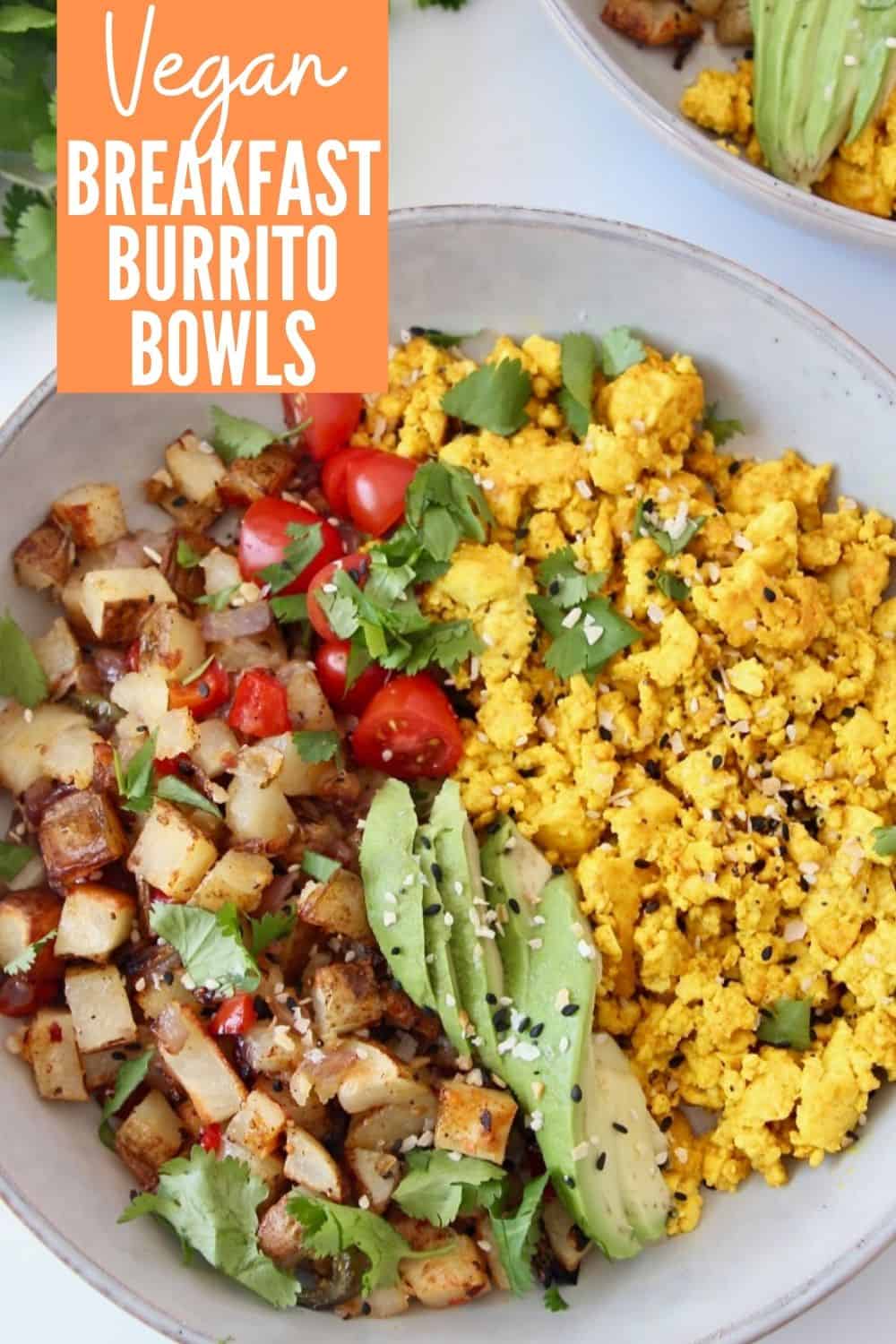 Tofu Scramble Burrito Bowl Recipe - Bowls Are The New Plates