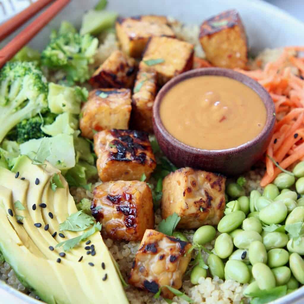 Easy Asian Tempeh Marinade Bowls Are The New Plates