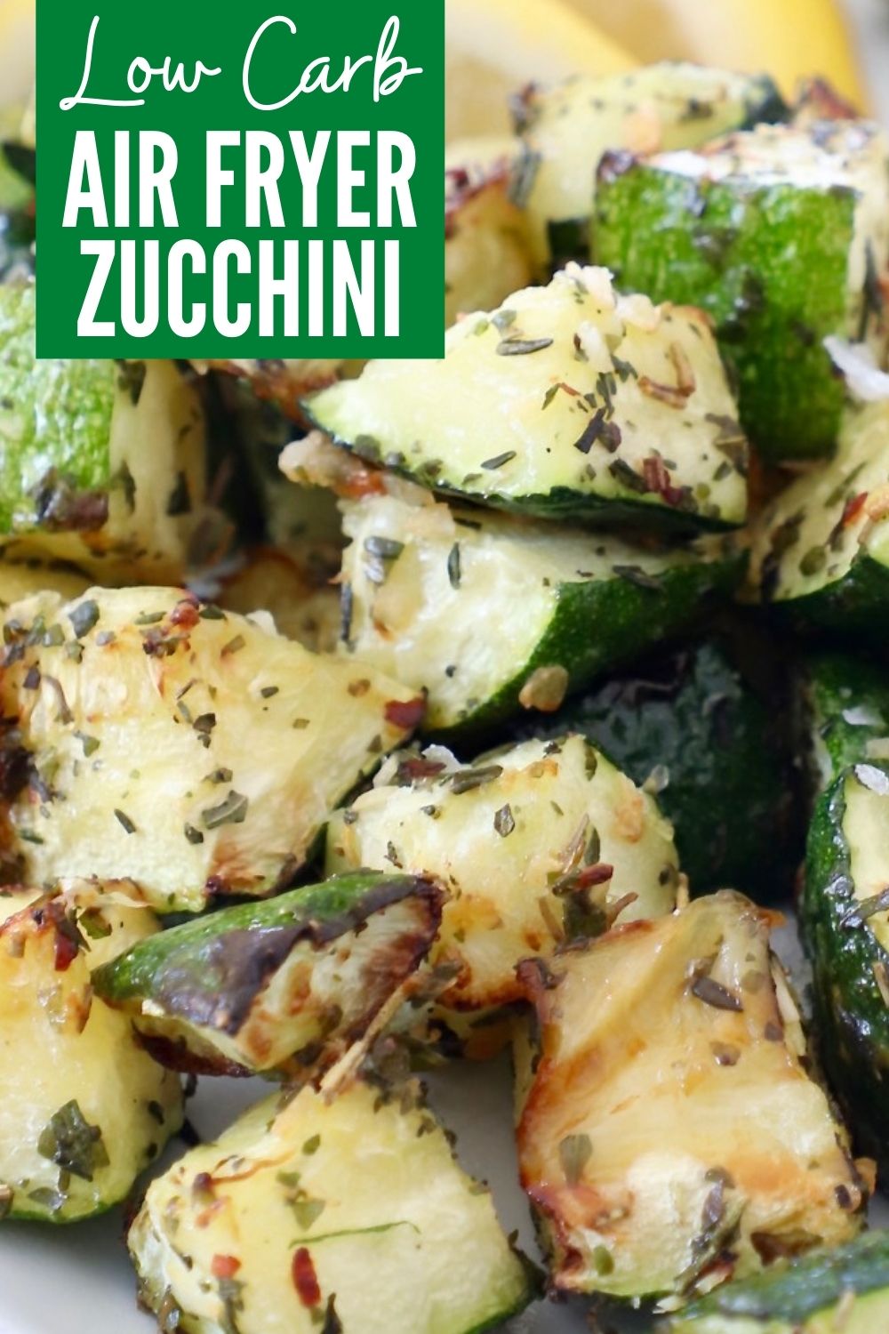 Air Fryer Zucchini (Keto Recipe) - Bowls Are The New Plates
