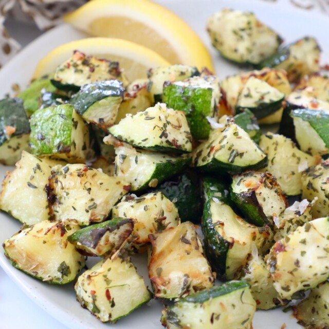 Air Fryer Zucchini (Keto Recipe) - Bowls Are The New Plates