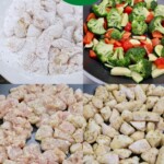 collage of images showing how to make teriyaki chicken