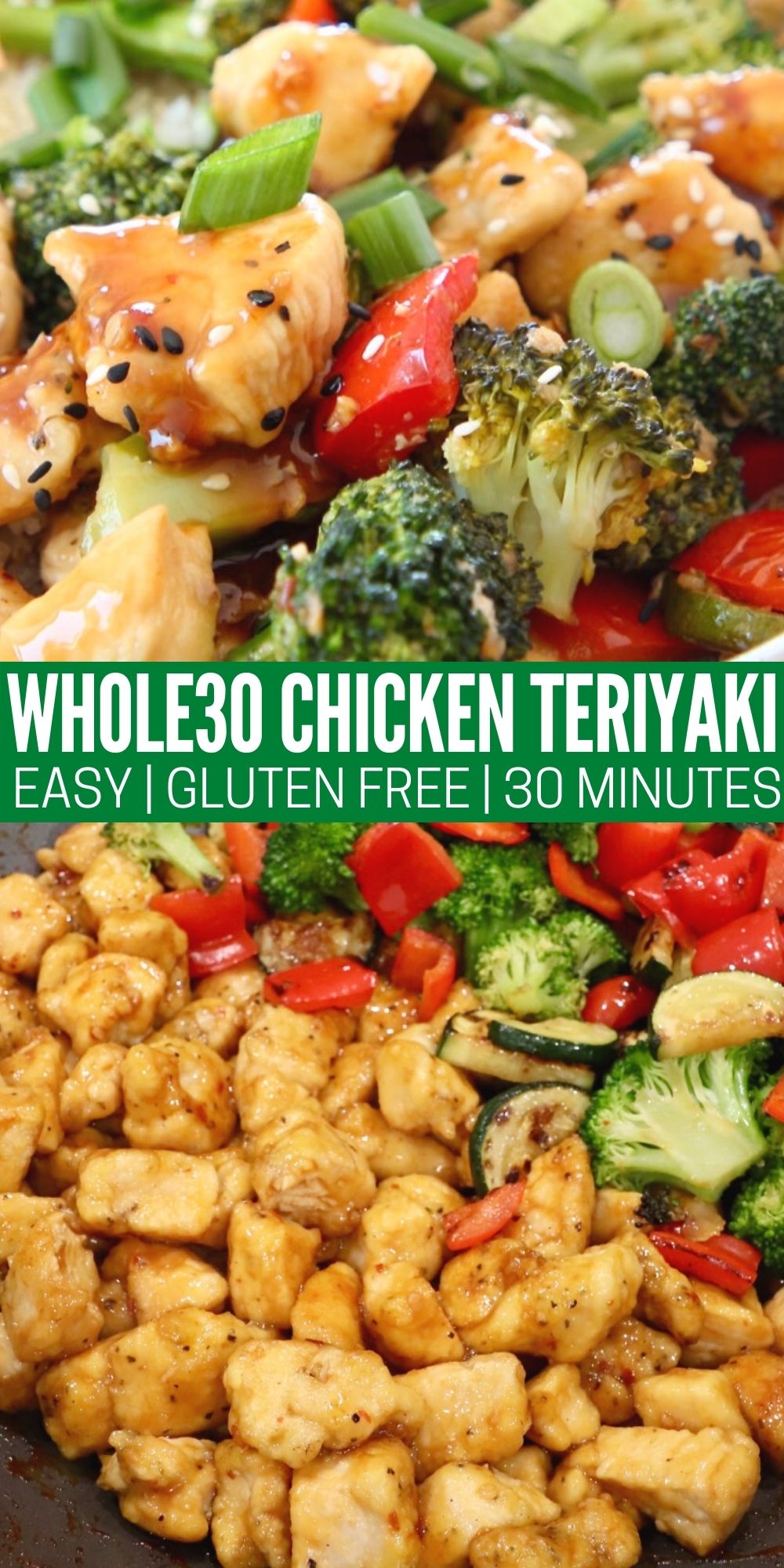 Whole30 Chicken Teriyaki Bowl - Bowls Are The New Plates