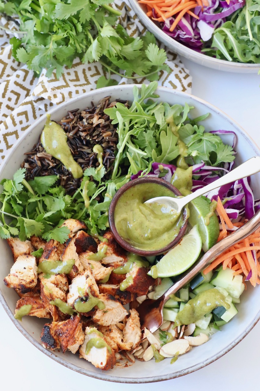 Chicken and Wild Rice Bowls - Bowls Are The New Plates