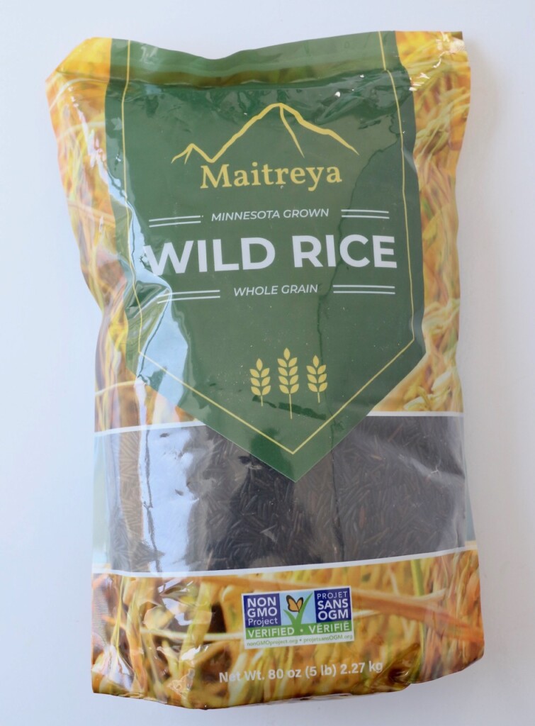 wild rice in bag