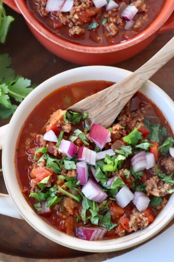 Keto Chili Recipe (Stove, Crock Pot Or Instant Pot)